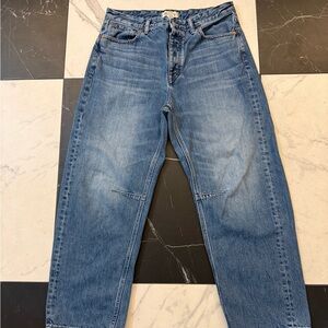 Madewell Women’s  Darted Barrel Jeans